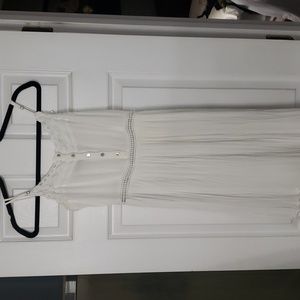 Forever 21 small white 👗 dress strapless